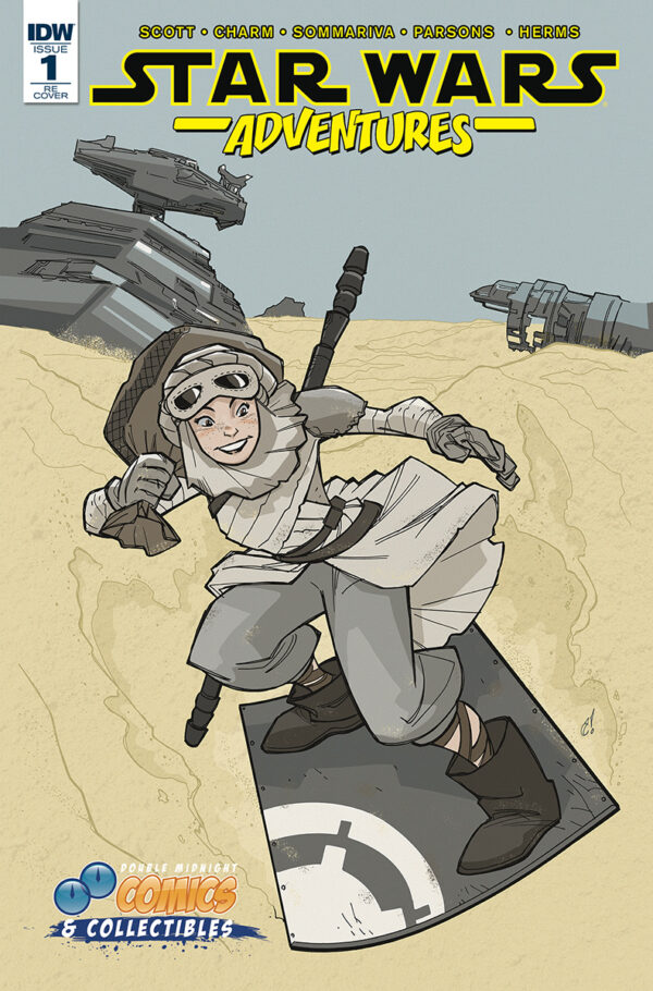 star wars adventures 1 retailer variant cover (2017)