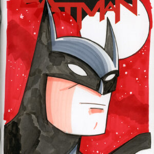 BATMAN sketch cover (BATMAN 75)
