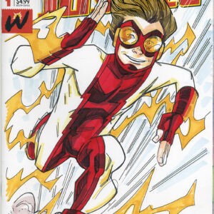 IMPULSE color sketch cover (YOUNG JUSTICE #1)