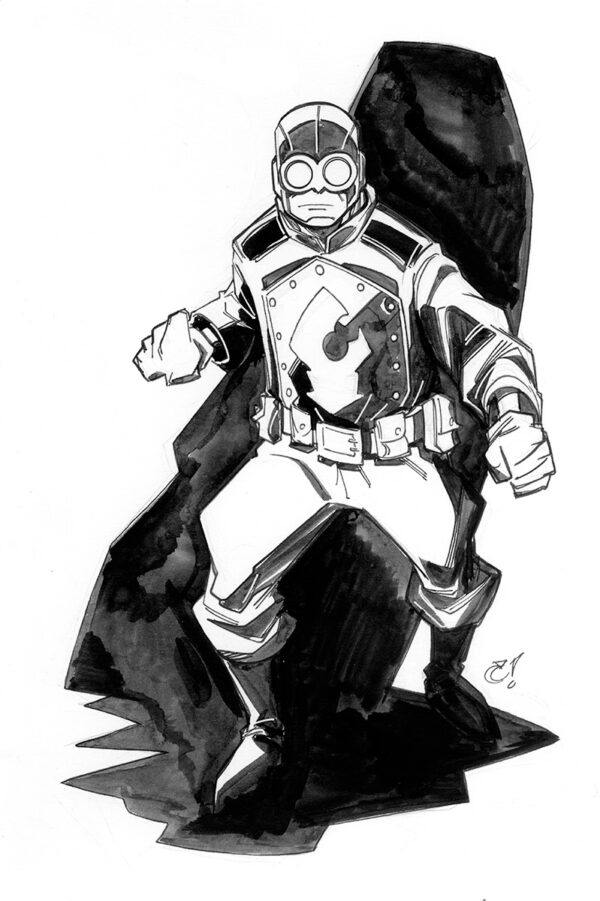 lobster johnson (shadow) sketch