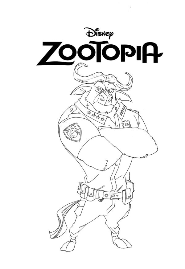 ZOOTOPIA original cover art 04