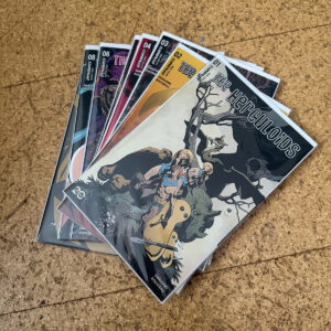 HERCULOIDS 1-10 (comic art covers)