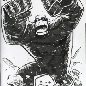 HERCULOIDS sketch cover IGOO sketch