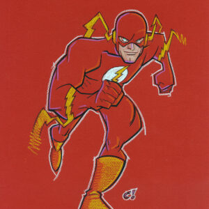 FLASH canson paper sketch