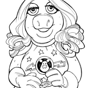 MUPPETS first mate piggy sketch